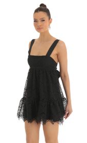 Picture thumb Mave Eyelet Ruffle Baby Doll Dress in Black. Source: https://media.lucyinthesky.com/data/Jan23/170xAUTO/790a7b26-ee26-470d-a696-d9fbb7ea61ca.jpg