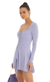 Picture thumb Giva Ruched Sweetheart Neck Dress in Purple. Source: https://media.lucyinthesky.com/data/Jan23/170xAUTO/7e6ac6cf-4f5f-4270-aa6d-96748b4226d9.jpg