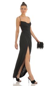 Picture thumb Lovely Asymmetrical Maxi Dress in Black. Source: https://media.lucyinthesky.com/data/Jan23/170xAUTO/8127baf2-a309-4d7e-af09-d407402fd3c6.jpg