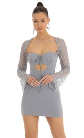 Picture thumb Layton Emroidered Sleeve Cutout Bodycon Dress in Grey. Source: https://media.lucyinthesky.com/data/Jan23/170xAUTO/914e4e2f-9581-44f1-a6c3-9589a6eddd6a.jpg