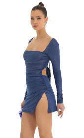 Picture thumb Dawson Shimmer Side Slit Dress in Blue. Source: https://media.lucyinthesky.com/data/Jan23/170xAUTO/ba513234-2fb0-43f6-b6eb-db57f39f2b73.jpg