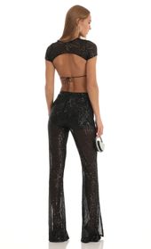 Picture thumb Ada Sequin Two Piece Pant Set in Black. Source: https://media.lucyinthesky.com/data/Jan23/170xAUTO/c5662916-2948-4578-b7f3-960c35f9938f.jpg