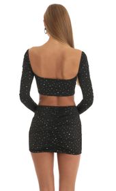 Picture thumb Nadine Twinkle Two Piece Skirt Set in Black. Source: https://media.lucyinthesky.com/data/Jan23/170xAUTO/e4f45cb7-0c1c-4fd1-aec1-aca5dd4be606.jpg