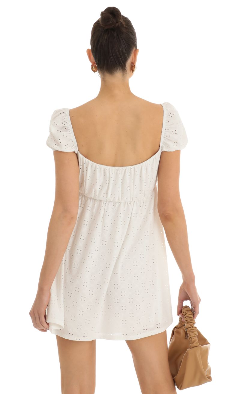 Picture Odessa Baby Doll Dress in White. Source: https://media.lucyinthesky.com/data/Jan23/800xAUTO/36058969-2441-48fc-b6e1-2b09940a10e3.jpg
