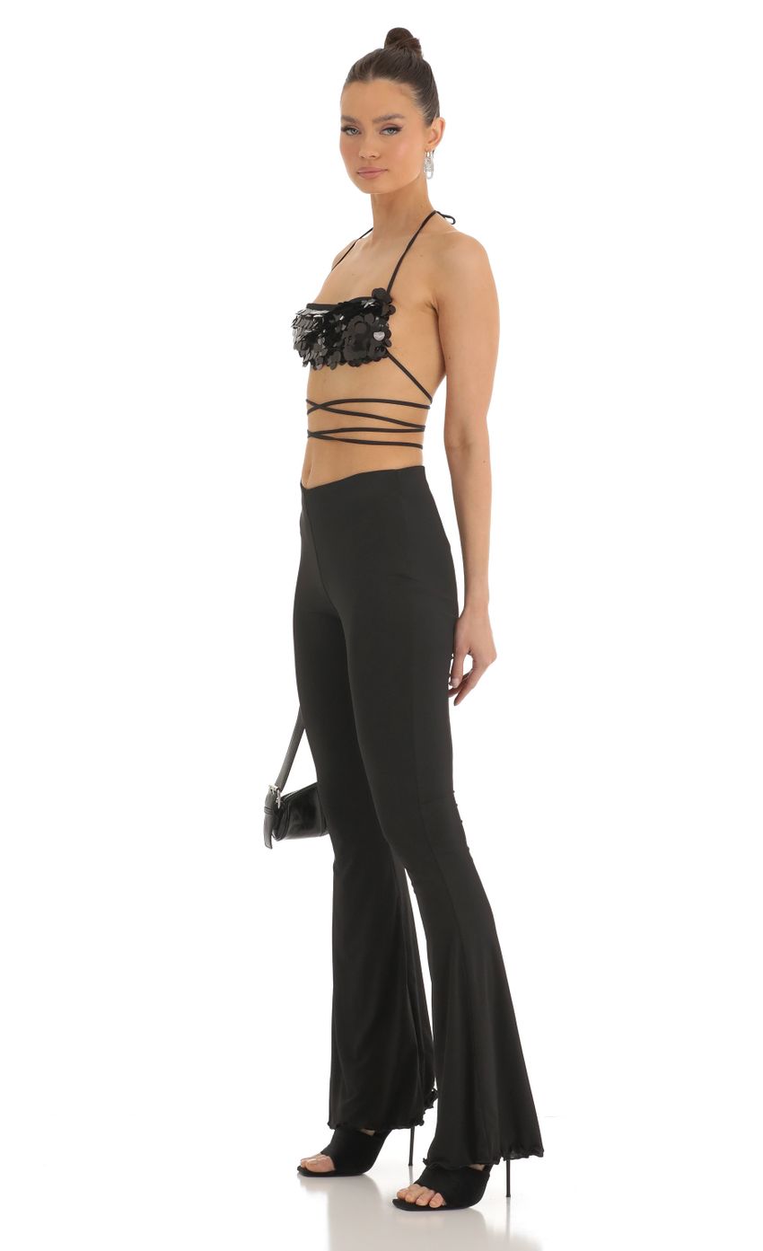 Picture Soul Big Sequin Two Piece Pant Set in Black. Source: https://media.lucyinthesky.com/data/Jan23/850xAUTO/1309a075-8823-4373-a10c-69f667219881.jpg