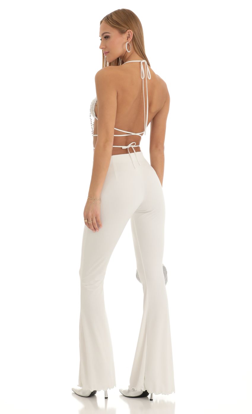 Picture Soul Sequin Two Piece Pant Set in White. Source: https://media.lucyinthesky.com/data/Jan23/850xAUTO/d6d4da07-af52-45d5-9fe0-cbbd0772c178.jpg