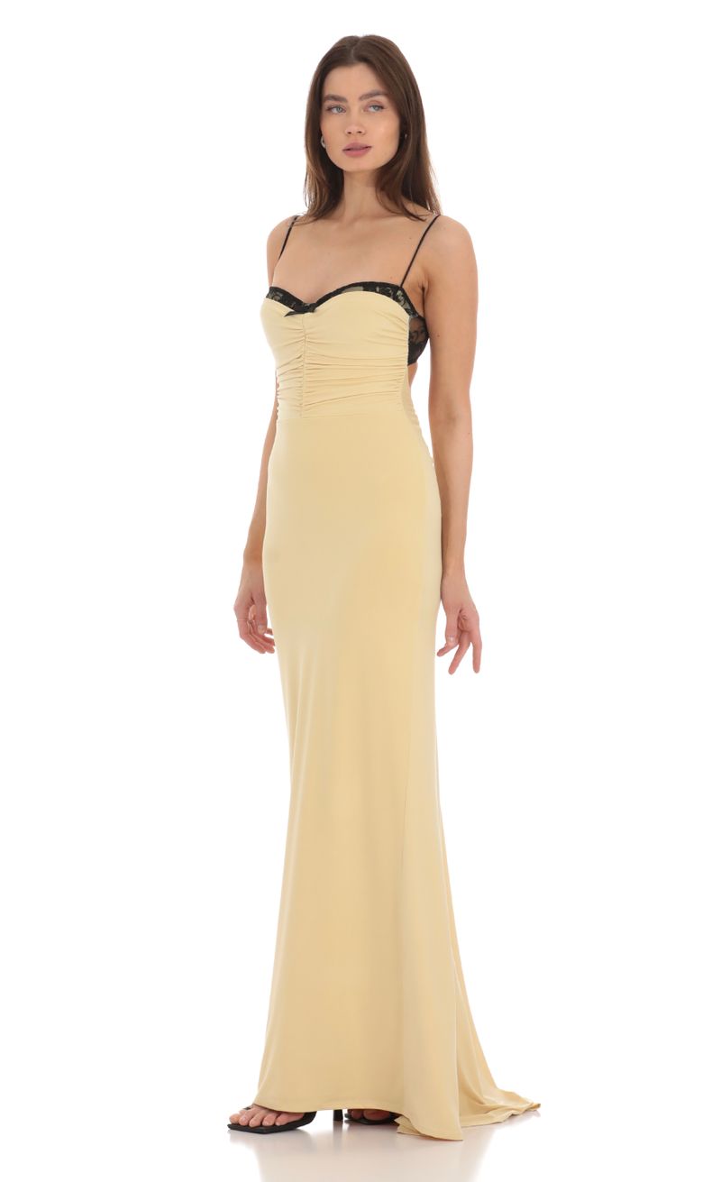 Lucy in the sky aerial tie store back dress