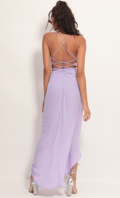 Prom Dresses > Chiffon Luxe Maxi Dress in Lavender