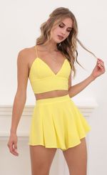 Picture Picnic Pretty Two Piece Set In Yellow. Source: https://media.lucyinthesky.com/data/Jul20_1/150xAUTO/781A9877.JPG