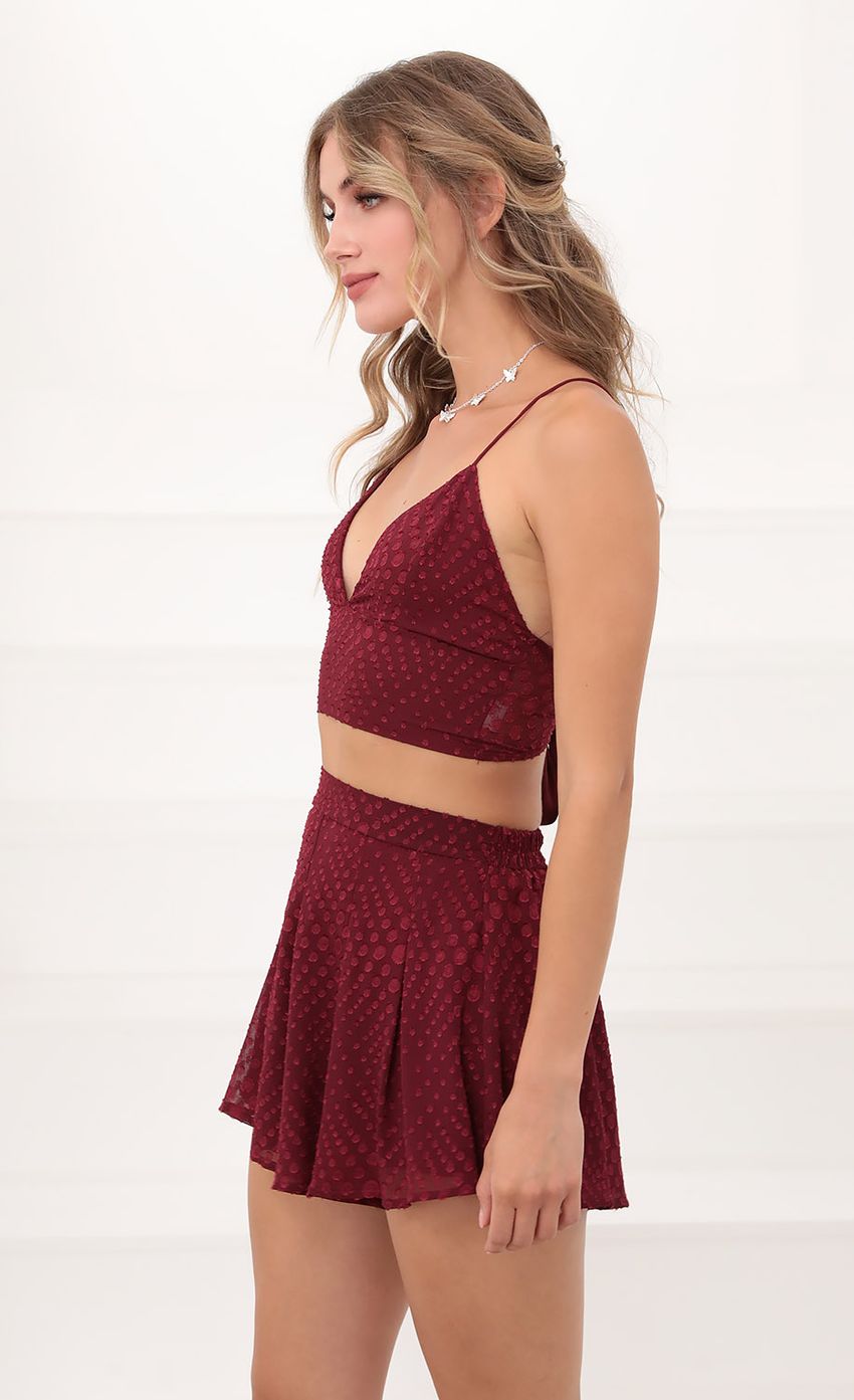 Picture Picnic Pretty Two Piece Set In Red Dots. Source: https://media.lucyinthesky.com/data/Jul20_1/850xAUTO/781A1843.JPG