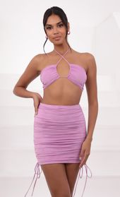 Picture thumb Jade Scrunch Two Piece Set in Lilac. Source: https://media.lucyinthesky.com/data/Jul21_1/170xAUTO/1V9A2019.JPG