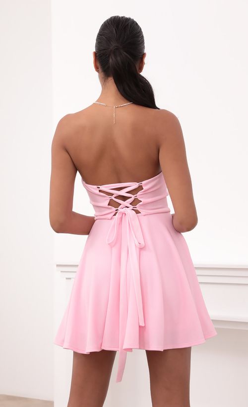 Picture Chula Strapless Dress in Pink. Source: https://media.lucyinthesky.com/data/Jul21_1/500xAUTO/1V9A3179.JPG