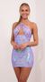 Picture Laili Iridescent Boydcon Dress in Lilac. Source: https://media.lucyinthesky.com/data/Jul21_2/50x90/1V9A3345.JPG