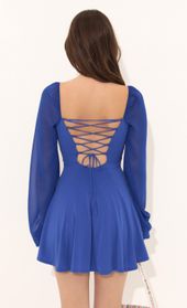 Picture thumb Mehi Chiffon Puff Sleeve Dress in Blue . Source: https://media.lucyinthesky.com/data/Jul22/170xAUTO/1205b740-4b21-40de-a0b6-e5670c5880ea.jpg