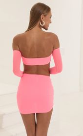 Picture thumb Jodie Mesh Two Piece Skirt Set in Pink. Source: https://media.lucyinthesky.com/data/Jul22/170xAUTO/abd87e75-9bd9-4336-bb03-7309ee9e06e6.jpg