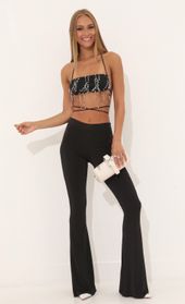 Picture thumb Soul Sequin Two Piece Pant Set in Black. Source: https://media.lucyinthesky.com/data/Jul22/170xAUTO/f66878d0-e569-489e-bd76-4f81ac6c2b83.jpg