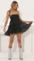 Picture Cindy Dotted Chiffon Dress in Black. Source: https://media.lucyinthesky.com/data/Jul22/50x90/9b8e22cb-2fb1-4f10-b988-1842decb2843.jpg