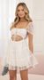 Picture Breanna Dotted Organza Dress in White . Source: https://media.lucyinthesky.com/data/Jul22/50x90/bd7300f2-0775-4da0-b8fb-86ecda4c6916.jpg