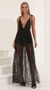 Picture Skylar Love Ties Maxi Dress in Black Shimmer. Source: https://media.lucyinthesky.com/data/Jul22/50x90/f5ea0ed4-64ce-430b-8469-c0884f4a9a07.jpg