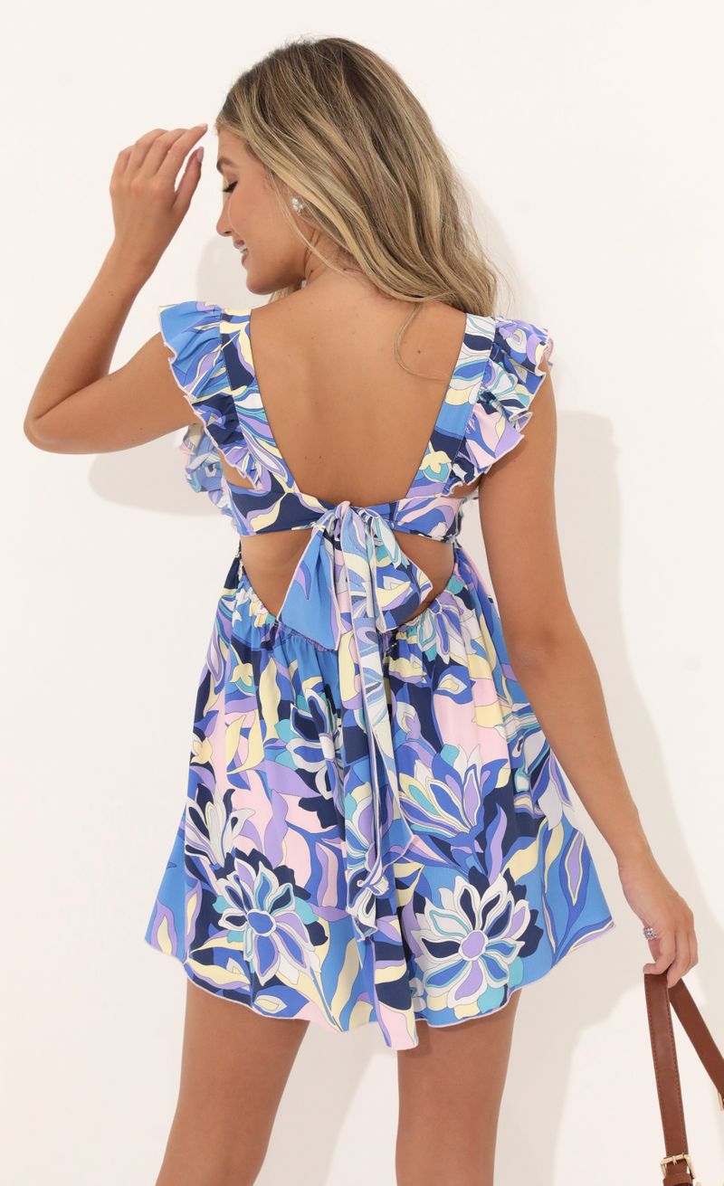 Picture Patty Floral Baby Doll Dress in Blue. Source: https://media.lucyinthesky.com/data/Jul22/800xAUTO/846a08c6-59bc-40ad-b057-29fb80a9b397.jpg