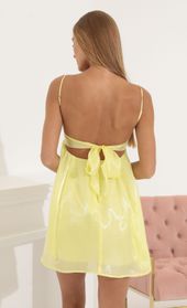 Picture thumb Juno Shiny Organza Baby Doll Dress in Yellow. Source: https://media.lucyinthesky.com/data/Jul22_1/170xAUTO/1V9A7525.JPG