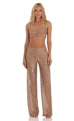 Picture Joss Sequin Two Piece Set in Gold. Source: https://media.lucyinthesky.com/data/Jul23/150xAUTO/424ee995-2791-47ae-8ccc-dc6e64c3b318.jpg