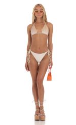 Picture Mykonos Triangle Bikini Set in White Shimmer. Source: https://media.lucyinthesky.com/data/Jul23/150xAUTO/a97628ae-4c66-43f9-8ba3-8aab6b87ee00.jpg
