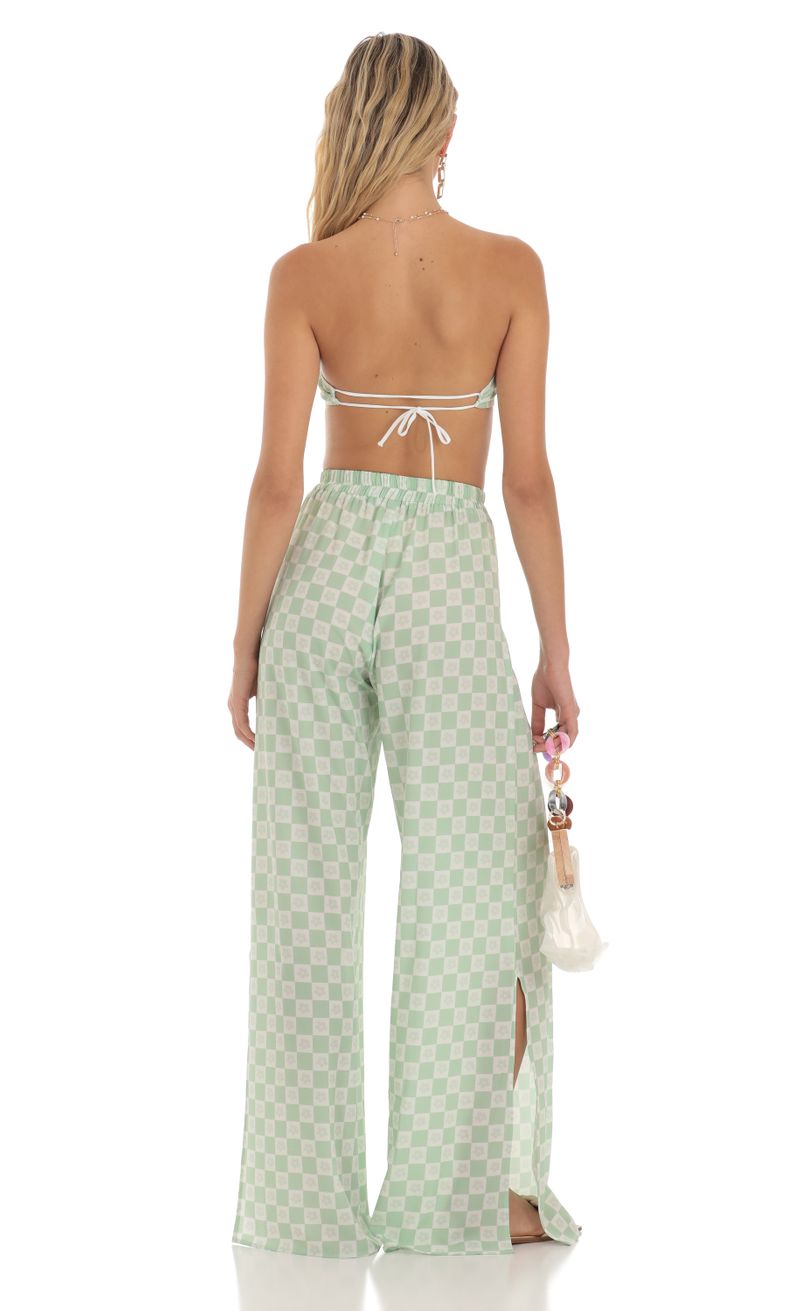 Mimosa Sparks Will Fly Checkered Two Piece Set