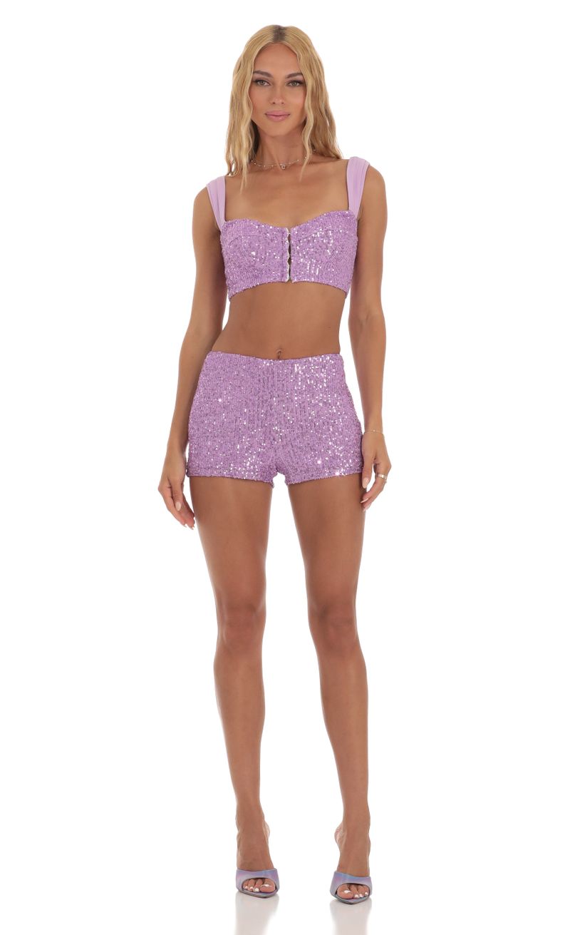 Sequin two piece outlet outfit