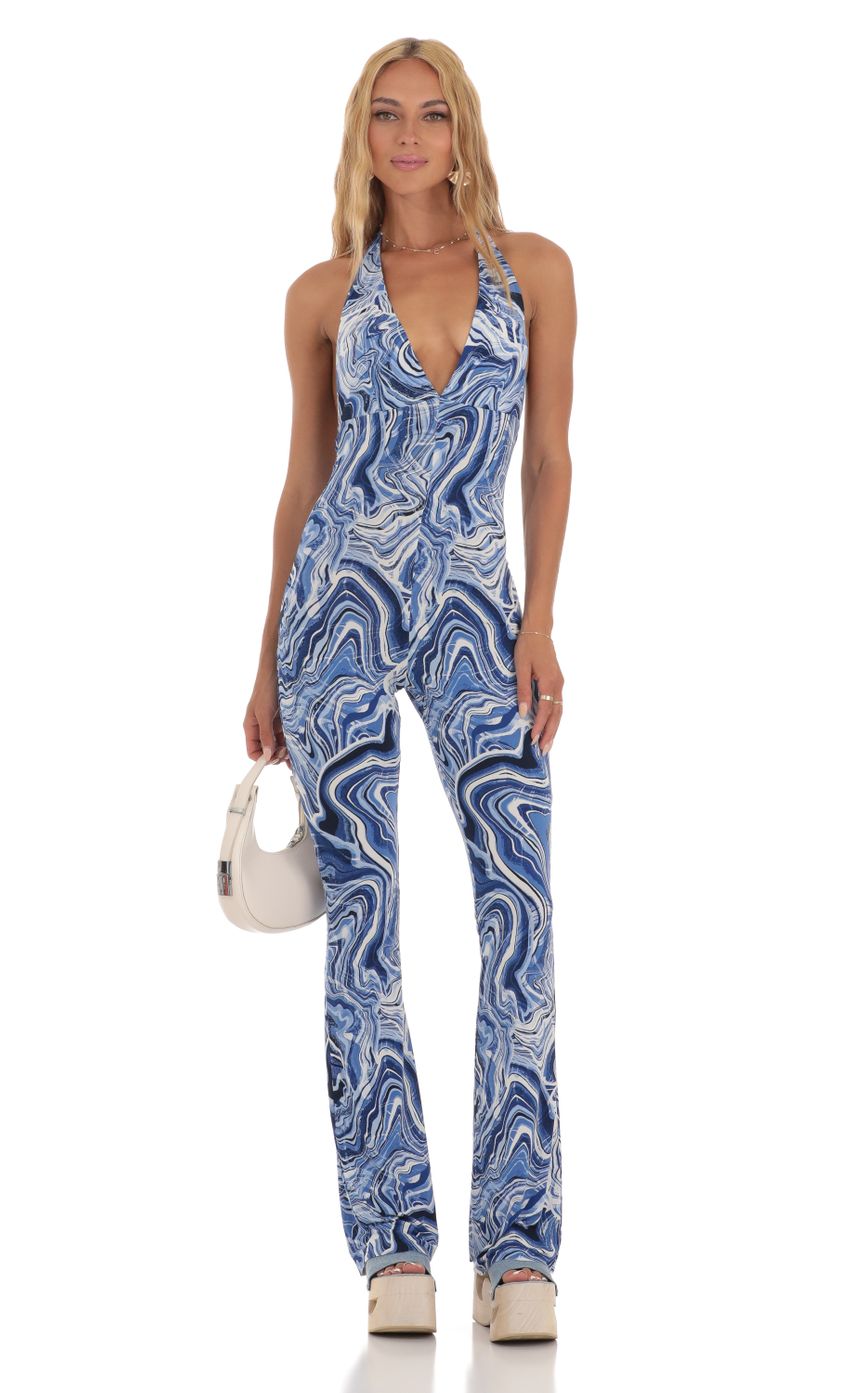 Picture Freya Jumpsuit in Blue Swirl. Source: https://media.lucyinthesky.com/data/Jul23/850xAUTO/0686bb01-a64f-45a0-81cd-6ec192b88bef.jpg