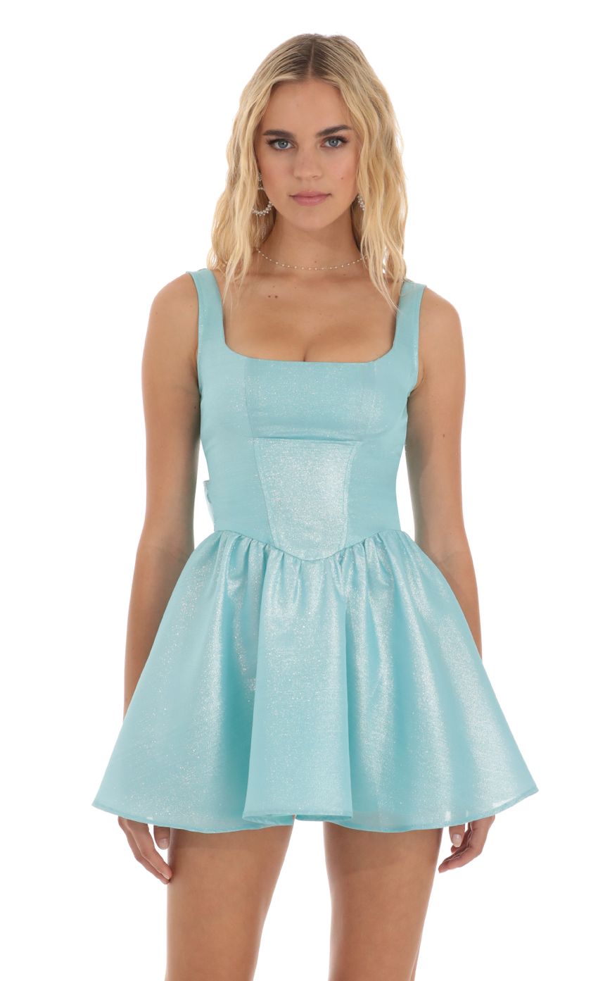 Picture Indiana Shimmer Dress in Blue. Source: https://media.lucyinthesky.com/data/Jul23/850xAUTO/9174722d-8d75-4709-aa98-ba01291bfe54.jpg