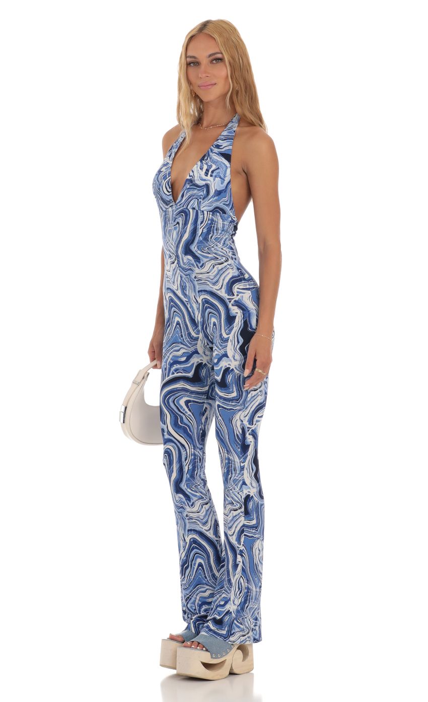Picture Freya Jumpsuit in Blue Swirl. Source: https://media.lucyinthesky.com/data/Jul23/850xAUTO/f66a568b-a8d1-40c8-aee3-501a96779e75.jpg