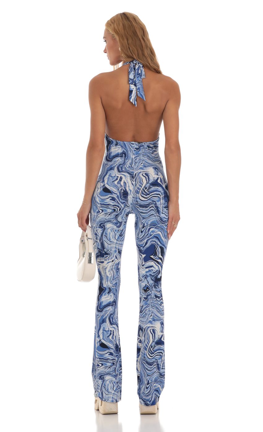 Picture Freya Jumpsuit in Blue Swirl. Source: https://media.lucyinthesky.com/data/Jul23/850xAUTO/fcbd77de-4b7e-410b-b580-18ef7dfc4422.jpg