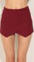 Picture Asymmetric Skort In Red. Source: https://media.lucyinthesky.com/data/Jun16_2/50x90/0Y5A2072.JPG