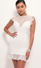 Picture thumb Open Back Baby Doll Dress In White Dots. Source: https://media.lucyinthesky.com/data/Jun19_2/170xAUTO/781A5961.JPG