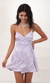 Picture thumb Charlotte A-Line Dress in Lilac. Source: https://media.lucyinthesky.com/data/Jun20_1/170xAUTO/781A6566.JPG