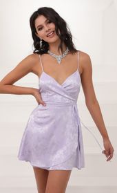 Picture thumb Charlotte A-Line Dress in Lilac. Source: https://media.lucyinthesky.com/data/Jun20_1/170xAUTO/781A6634.JPG