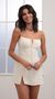 Picture Eva Ties Slit Dress in Ivory. Source: https://media.lucyinthesky.com/data/Jun20_1/50x90/781A4862.JPG