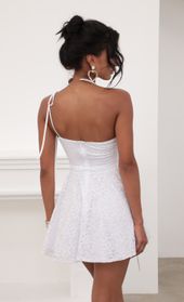 Picture thumb Odile One shoulder Lace A-line Dress. Source: https://media.lucyinthesky.com/data/Jun20_2/170xAUTO/781A3672.JPG