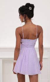 Picture thumb Jillian Chiffon Wrap Dress in Lavender Dots. Source: https://media.lucyinthesky.com/data/Jun20_2/170xAUTO/781A6883.JPG
