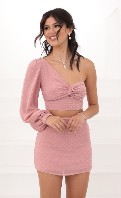 JASMINE LOOSE SHAWL (NO INNER) - DEEP MAUVE