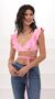 Picture Madison Ruffle Crop Top in Pink Velvet. Source: https://media.lucyinthesky.com/data/Jun20_2/50x90/781A9444.JPG
