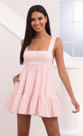 Picture thumb Aurora Square Neckline Dress in Pink. Source: https://media.lucyinthesky.com/data/Jun21_1/170xAUTO/1V9A4205.JPG