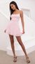 Picture Adley Chiffon Mini Dress in Light Pink. Source: https://media.lucyinthesky.com/data/Jun21_1/50x90/1V9A0723.JPG