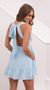 Picture Anastasia Plunge V-Neck Dress in Sky Blue. Source: https://media.lucyinthesky.com/data/Jun21_1/50x90/1V9A2742.JPG