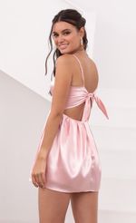 Picture Angeli Pleated Dress in Pink. Source: https://media.lucyinthesky.com/data/Jun21_2/150xAUTO/1V9A3627.JPG