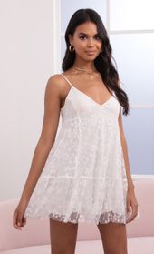 Picture thumb Myla Daisy Mini Frock Dress in White. Source: https://media.lucyinthesky.com/data/Jun21_2/170xAUTO/1V9A0448.JPG