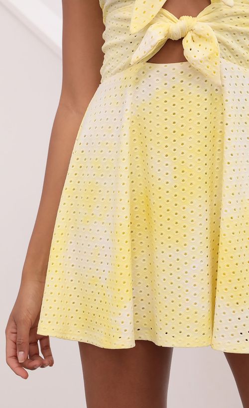 Picture Sonny Tie Dye Eyelet Dress in Yellow. Source: https://media.lucyinthesky.com/data/Jun21_2/500xAUTO/1V9A1779.JPG