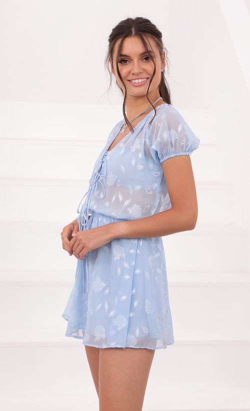 Picture Mae Novelty Dress in Blue. Source: https://media.lucyinthesky.com/data/Jun21_2/500xAUTO/1V9A4281.JPG