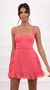 Picture Adley Chiffon Mini Dress in Light Pink. Source: https://media.lucyinthesky.com/data/Jun21_2/50x90/1V9A1323.JPG